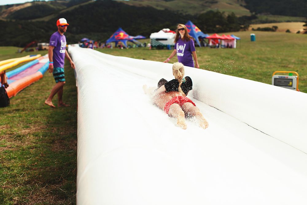Let's have a ride of the lifetime World's Biggest Waterslide LMA