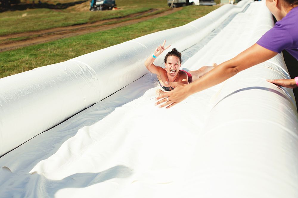 Aloha. High Five World's Biggest Waterslide LMA High Five